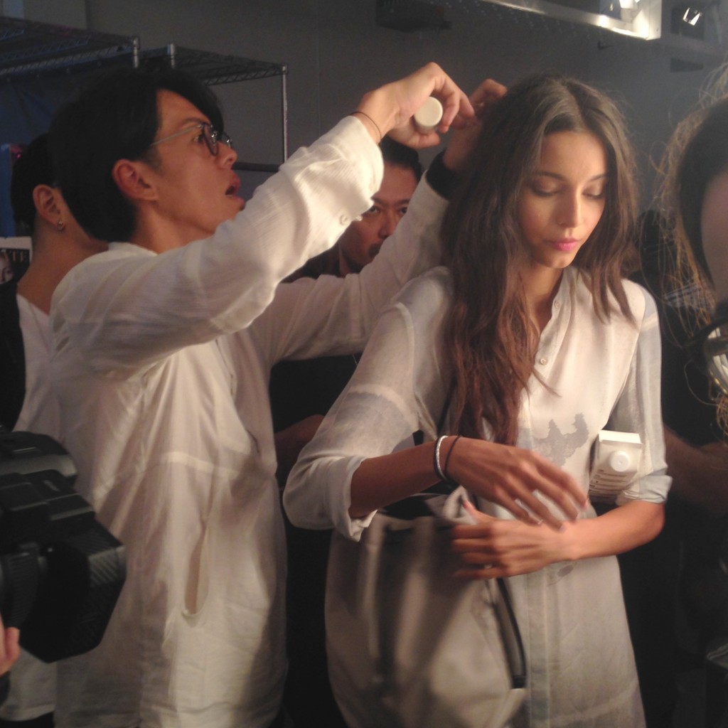 Backstage At Custo Barcelona NYFW SS16