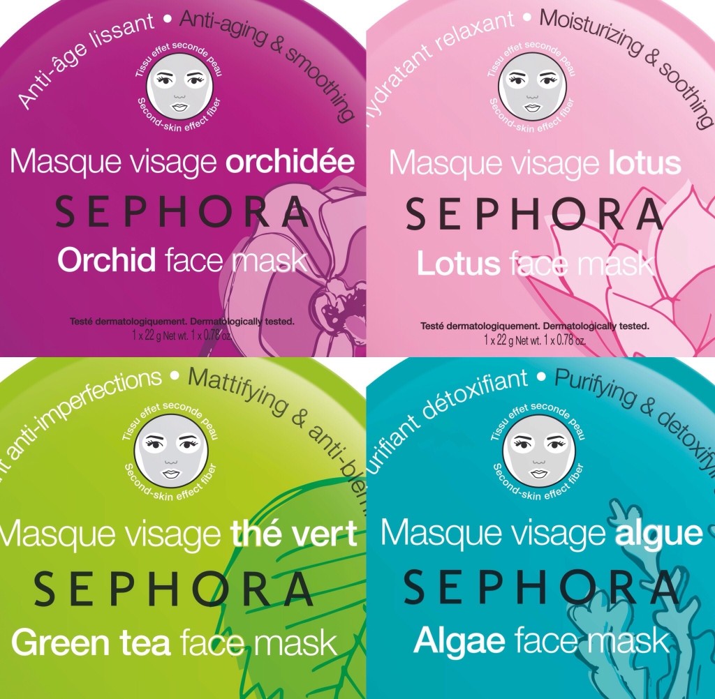 Sephora Face Sheet Masks