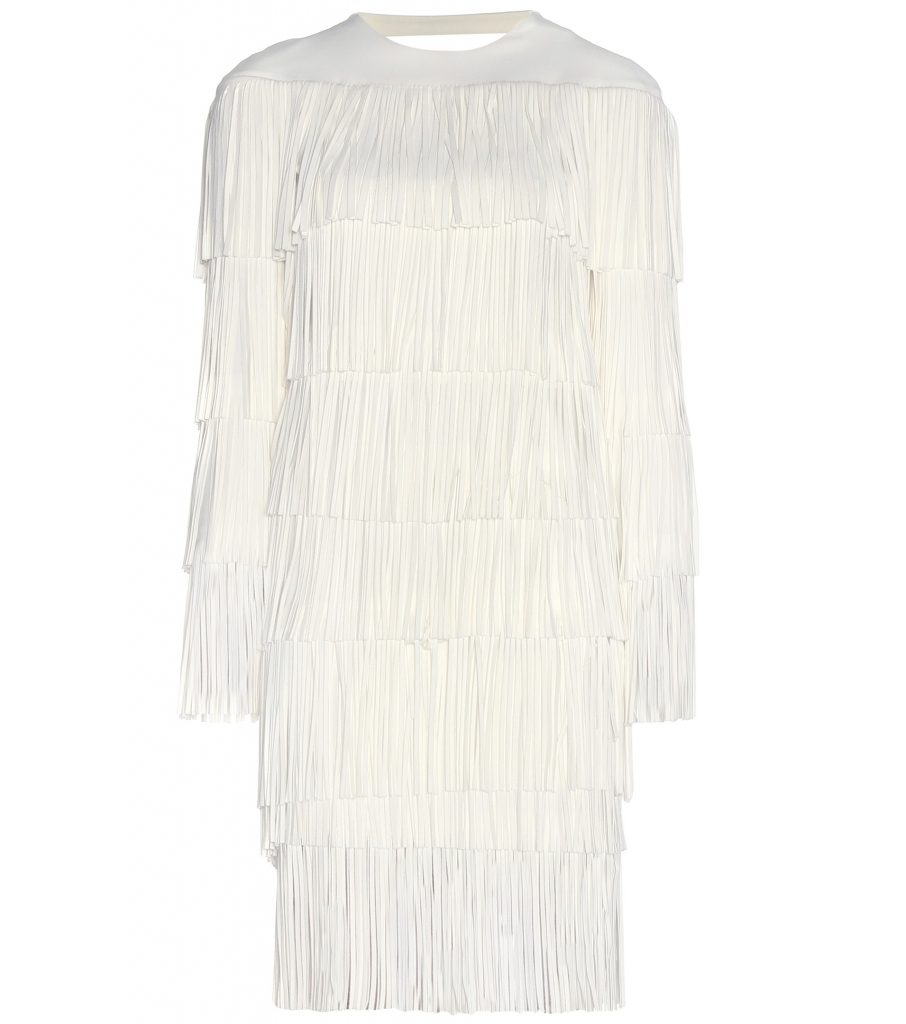 Tom Ford White Fringe Dress