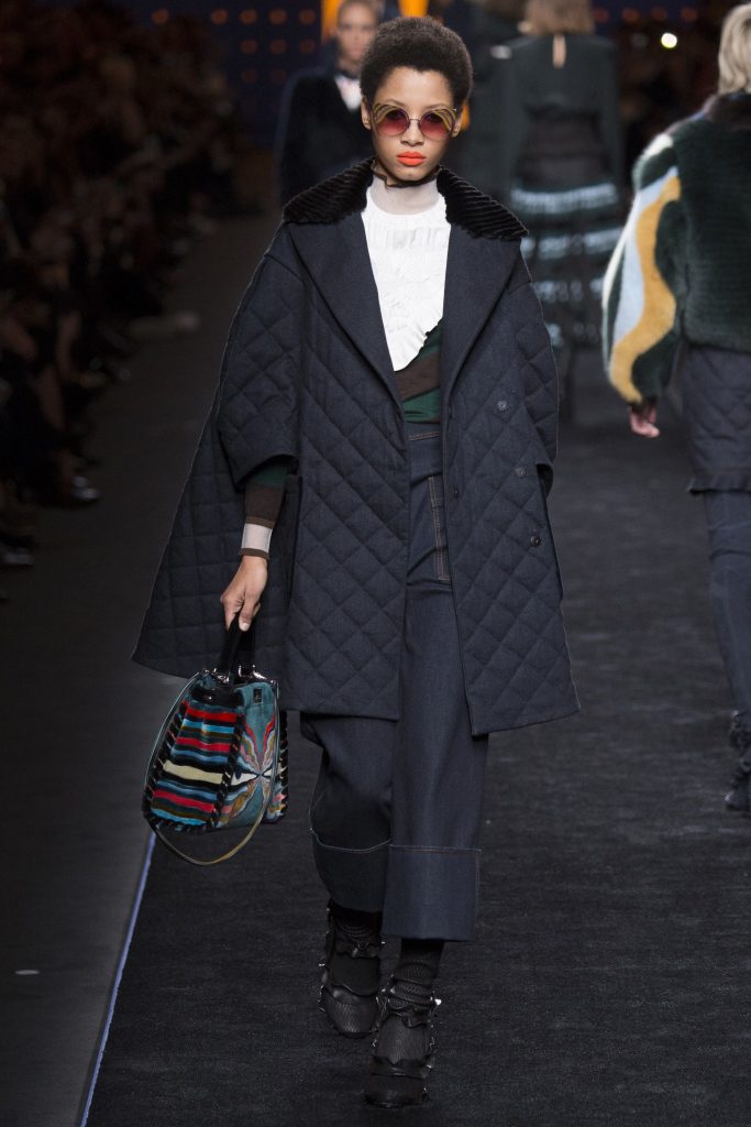 Fendi- MFW Cape Runway Milan Fashion Week Fall 2016