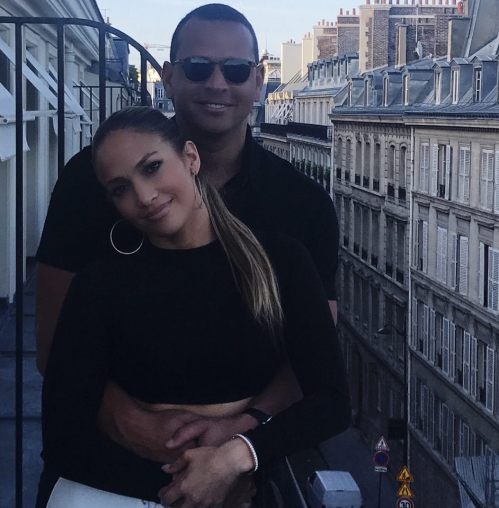 Jennifer Lopez and A- Rod Alexander Rodriguez in Paris Jlo