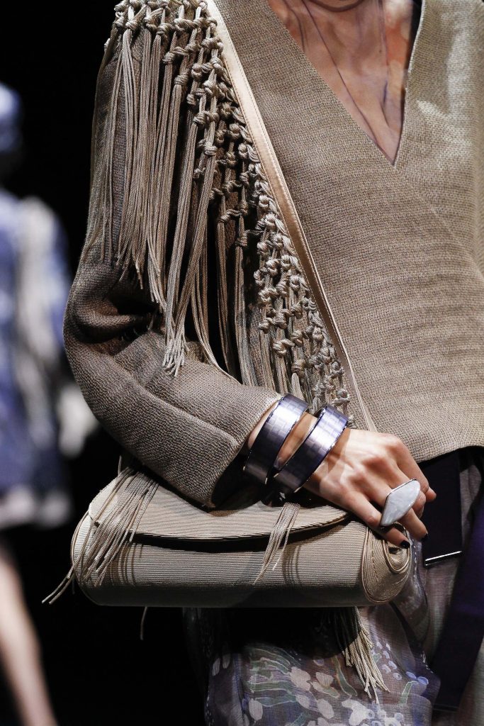 Fringe Bag Giorgio Armani SS17